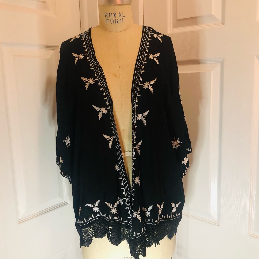 Embroidered Kimono